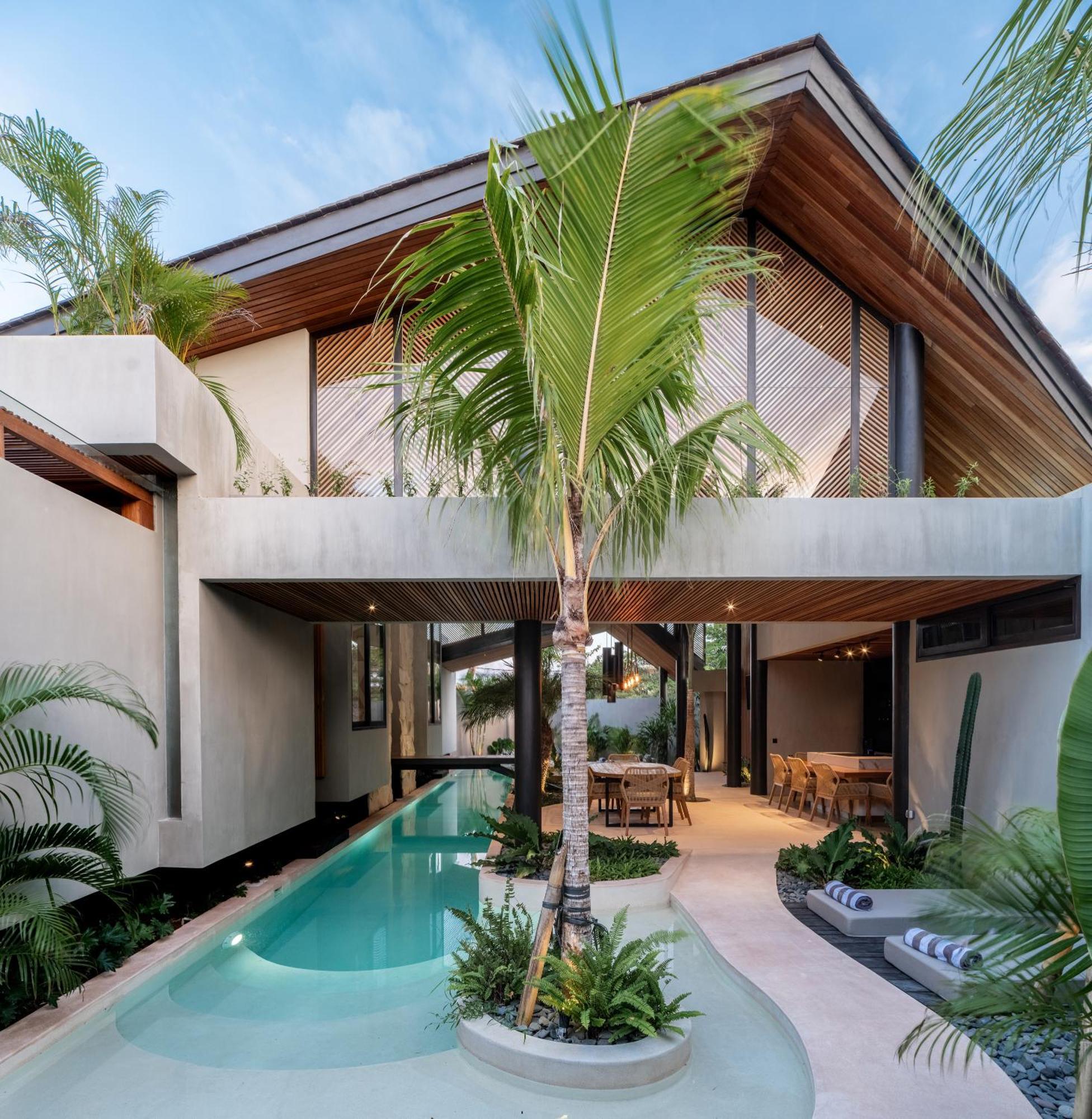 Villa Feh Bali By House Of Winds - Neo Tropical Eden Near Canggu Керобокан Экстерьер фото